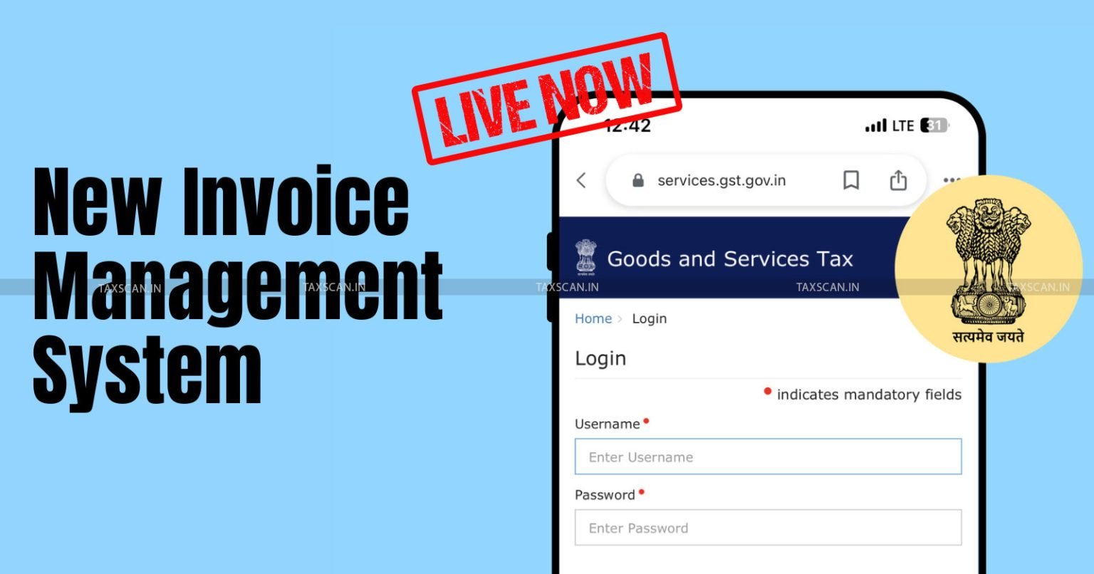 Invoice Management System ( IMS ) facility Goes Live on GST Portal